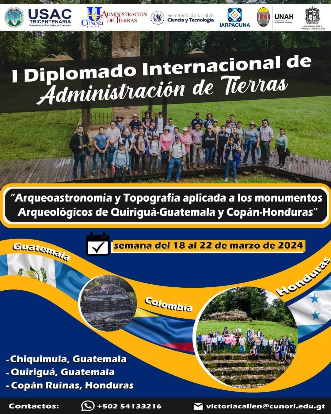 Primer Diplomado Internacional en Administración de Tierras