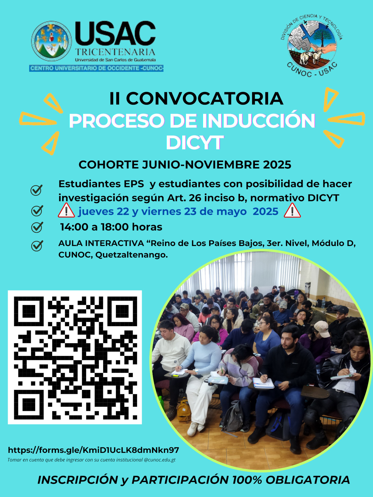 Segunda Inducción DICYT Mayo 2025